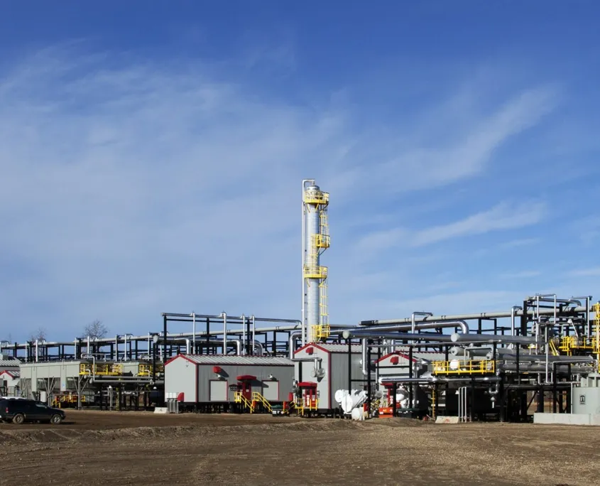 Parkland Oil Processing and Solution Gas Plant